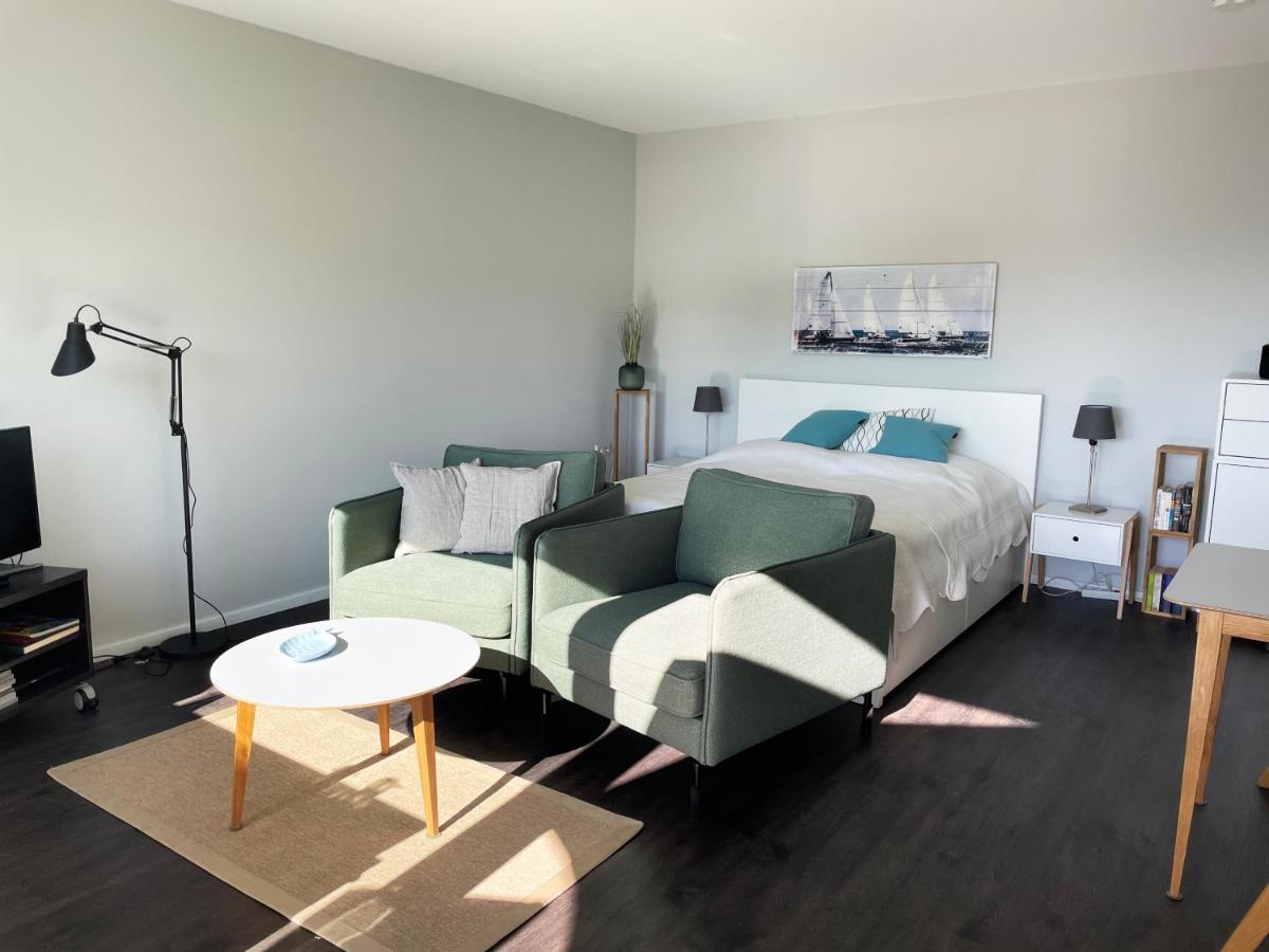 Ferienwohnung Yachthafen-Fördeblick Glücksburg Exterior foto
