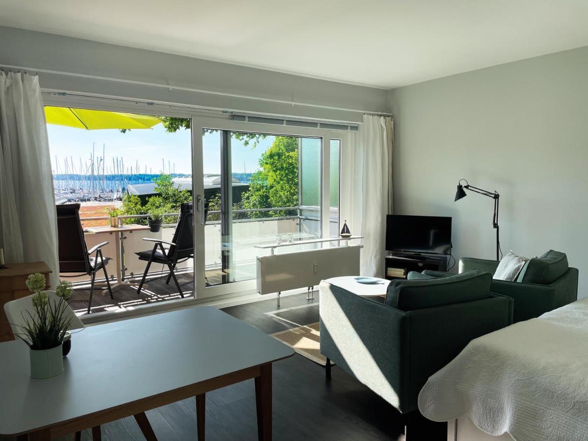 Ferienwohnung Yachthafen-Fördeblick Glücksburg Exterior foto