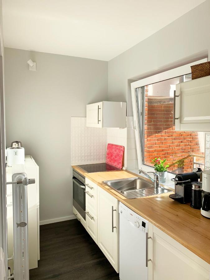 Ferienwohnung Yachthafen-Fördeblick Glücksburg Exterior foto